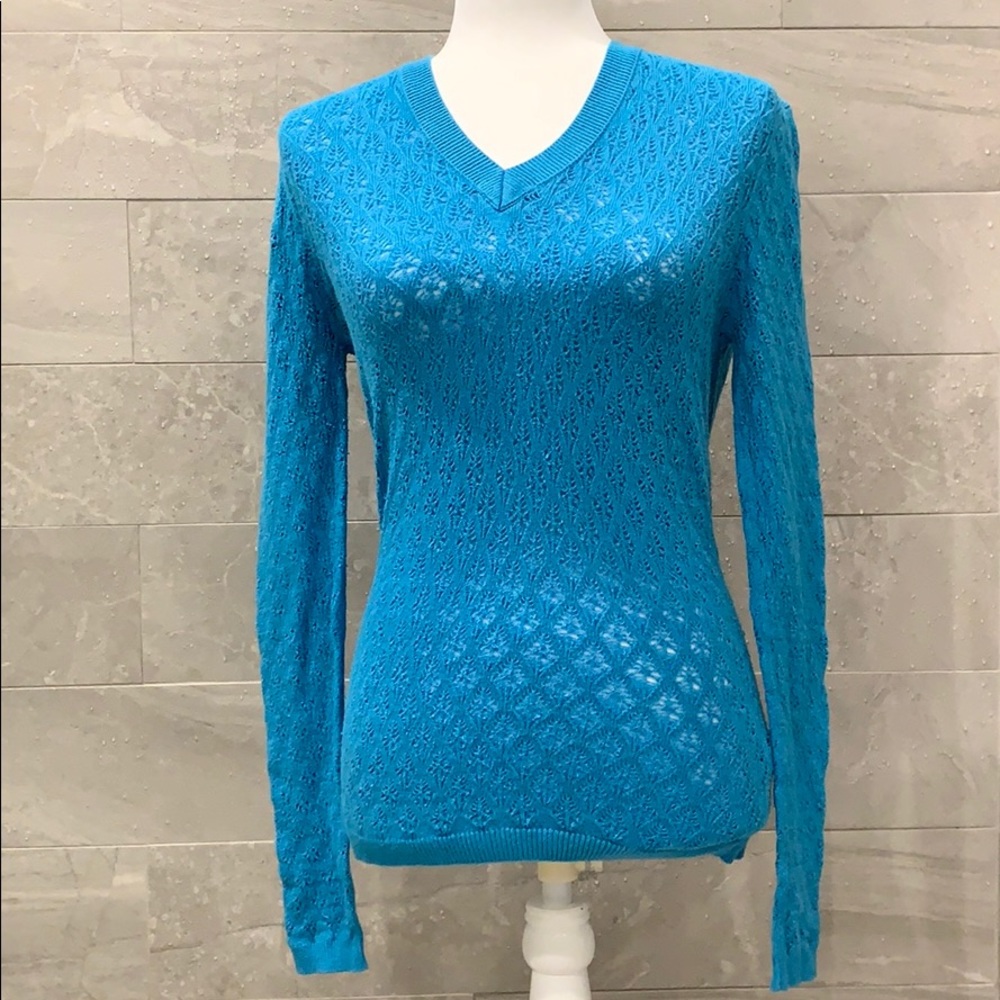Cyrus Blue Sweater / Top Medium